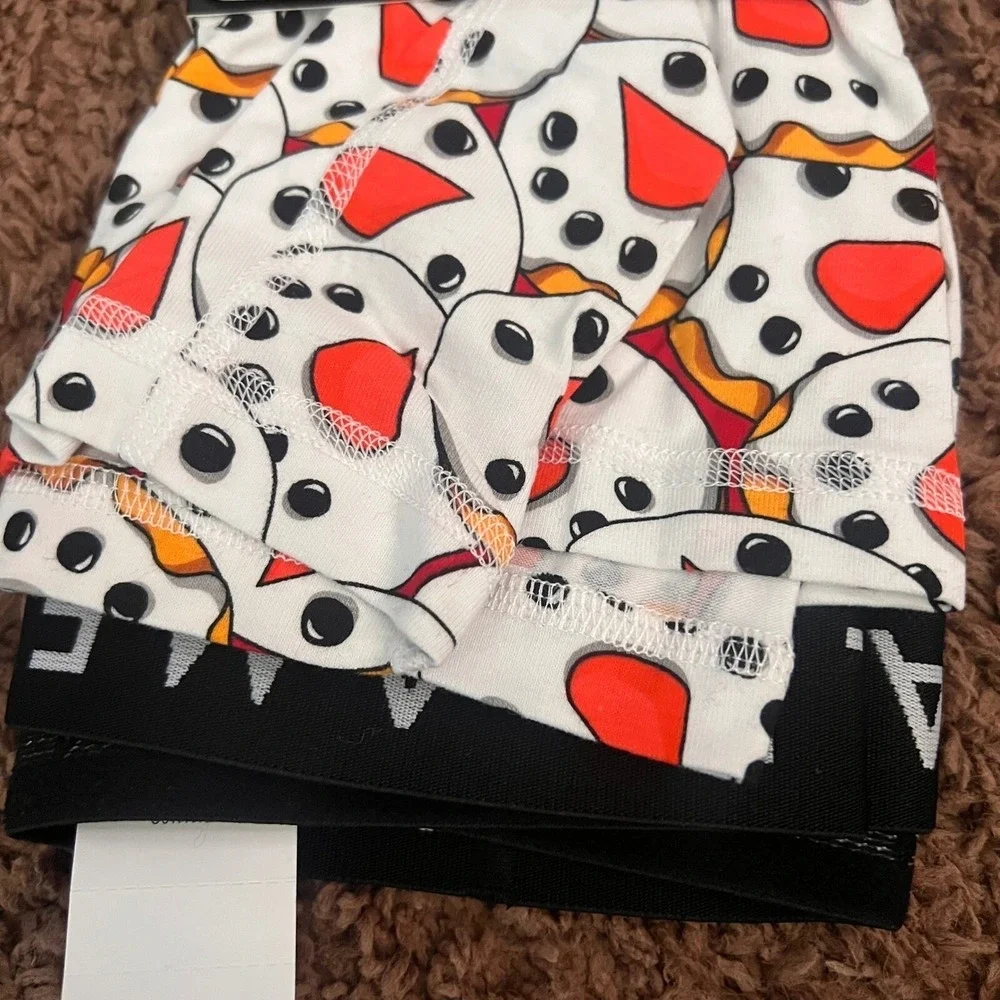 American Eagle Mens Boxer Brief L Snowman Print 6 Inseam Holiday‎ Underwear NEW